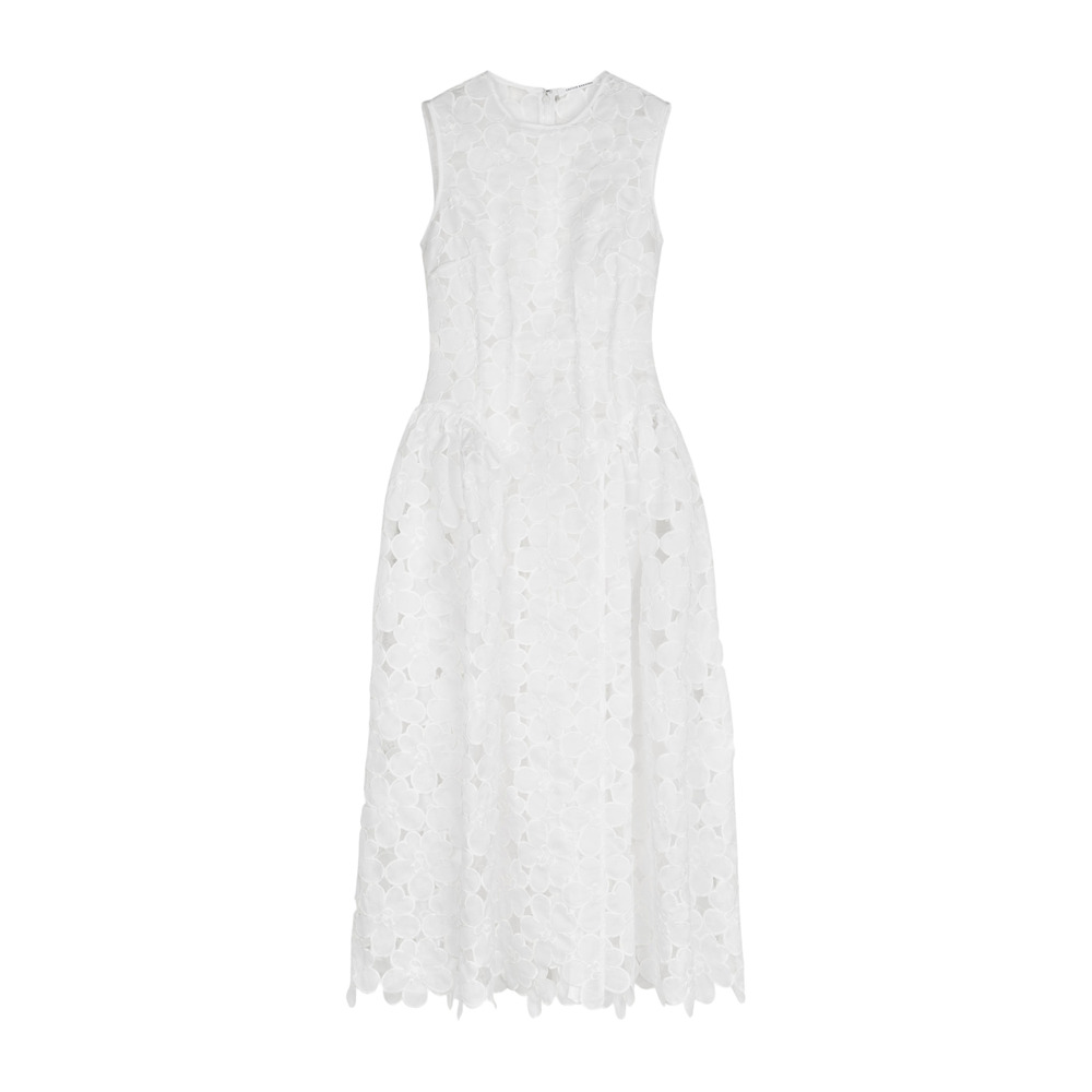 CECILIE BAHNSEN Cate Dress Felicia Embroidery